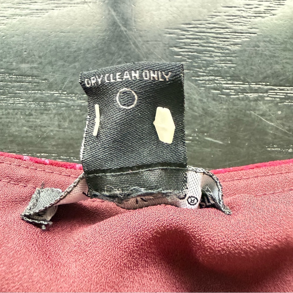 Karen Kane Burgandy Maxi Pencil Skirt (M) With Matching Sleeveless Top (L) - Picture 12 of 13